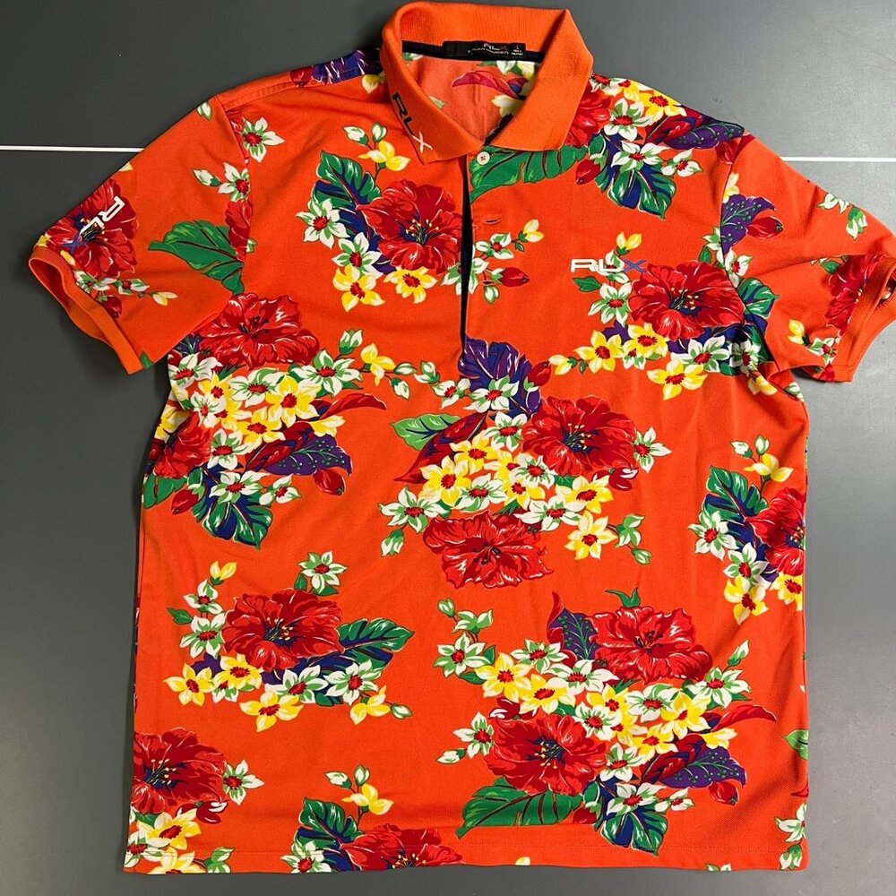 RLX Performance Golf Polo - Floral